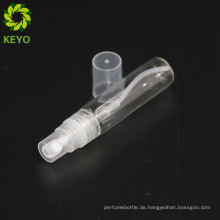 12ml Aluminium Parfüm Flasche Farbe leer Kosmetik Glas klar Glasflaschen mit Schraubverschluss